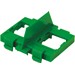 Onderdeel/centraalplaat communicatie-schakelmateriaal Hafobox ABB Installatiedozen en -kasten Dataraam groen voor de MP-D (16,9 x 17,9 mm) 1SPA007138F0310